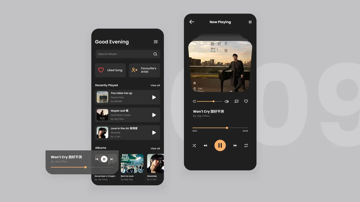 UI challenge 009