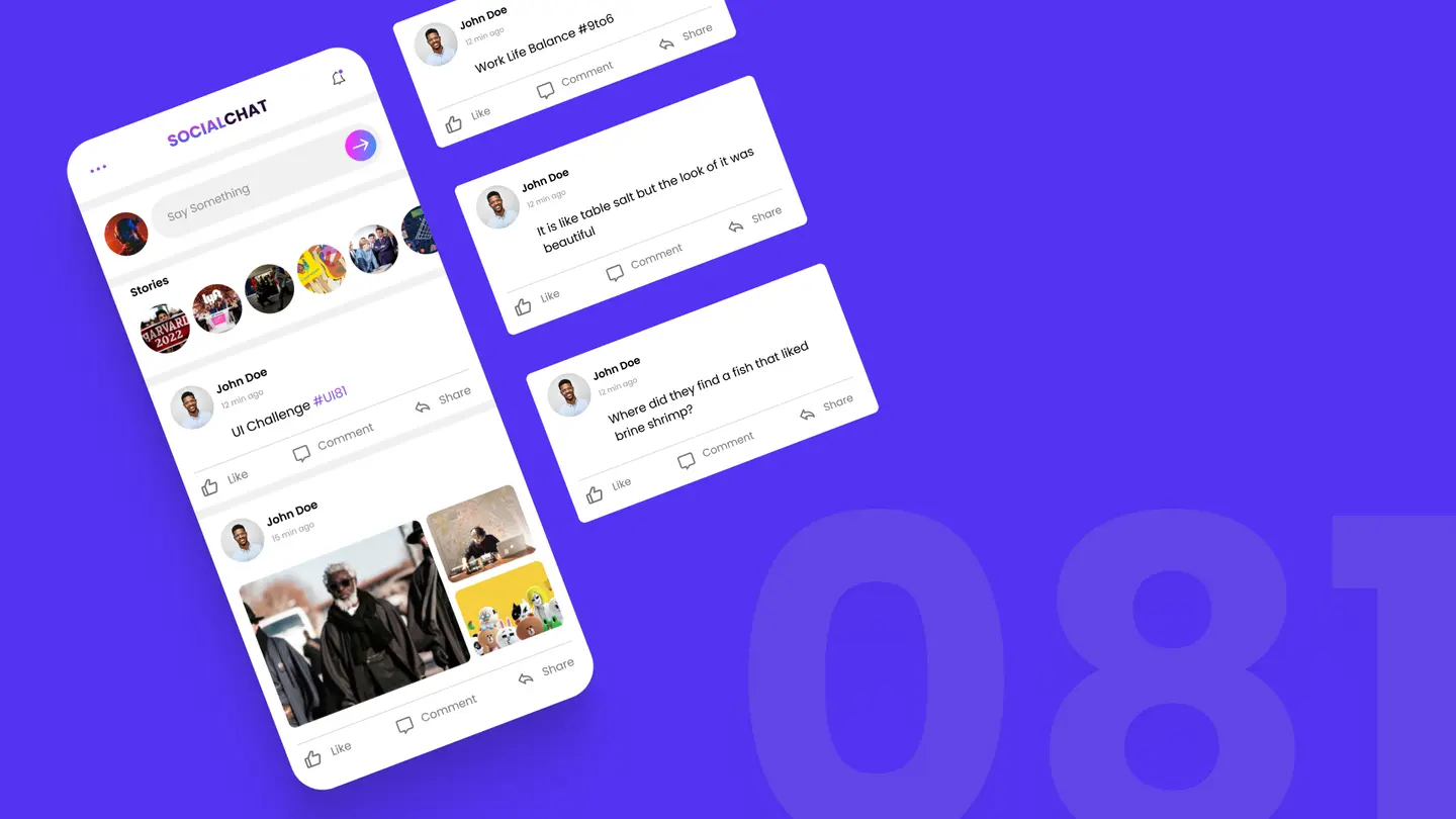 UI challenge 081
