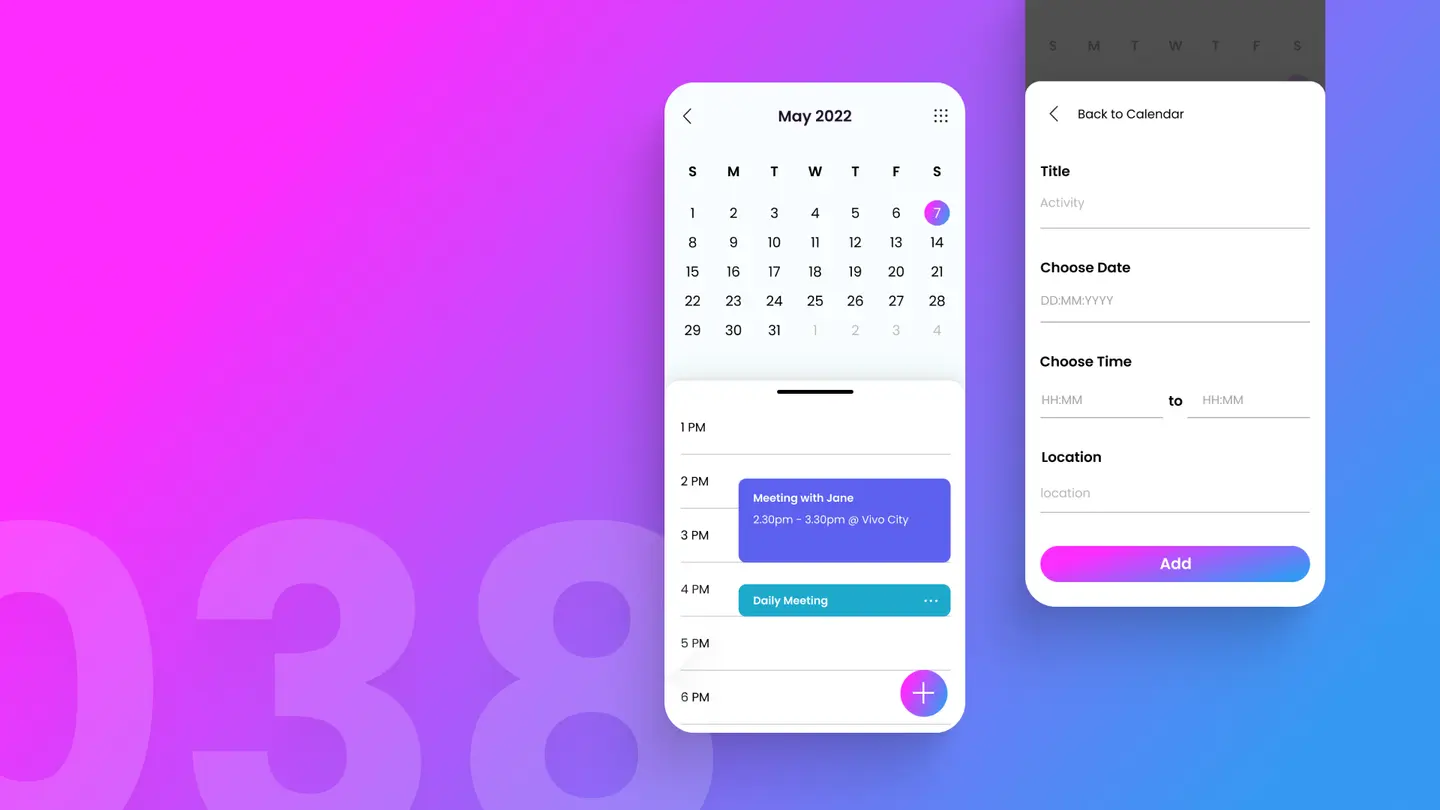 UI challenge 038
