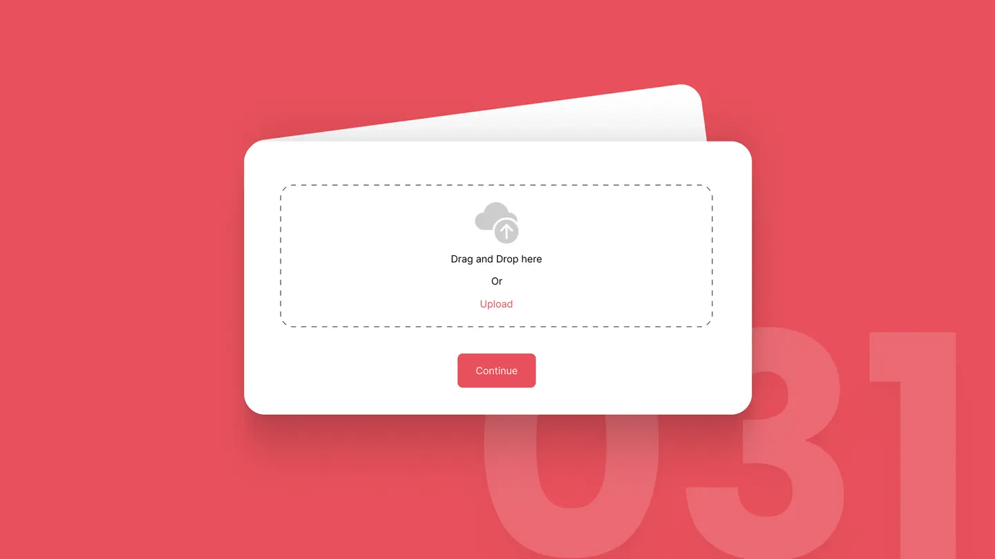 UI challenge 031