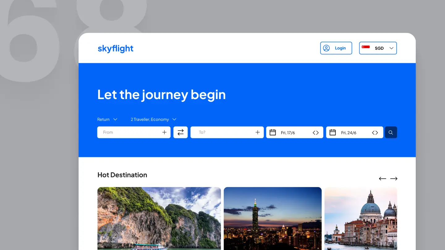 UI challenge 068